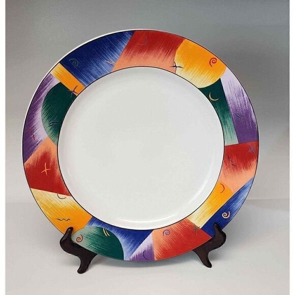 Sango Tango 4915- 12" Platter & Creamer - Picture 2 of 7